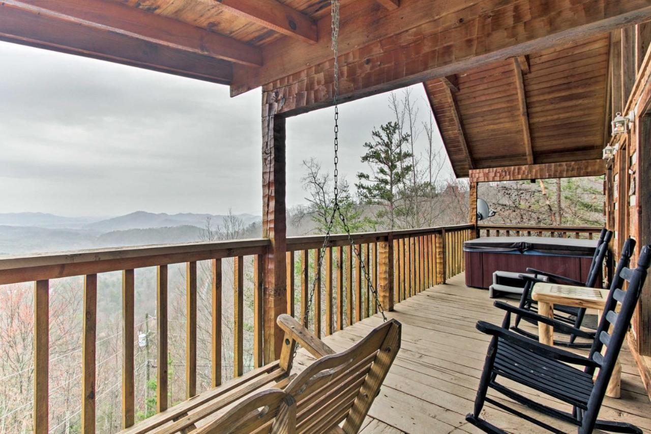 Sevierville Cabin With Private Hot Tub And Fireplace! 外观 照片